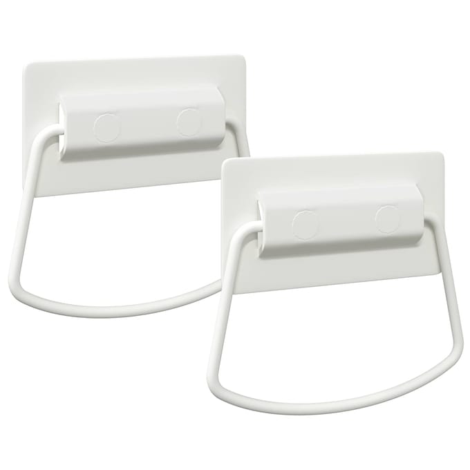 vidaXL - Kast - Handvatten - 2 - st - Wit - 85 - x - 45 - mm - Metaal