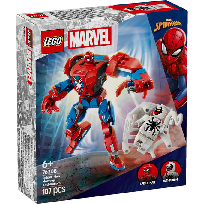 LEGO Marvel Super Heroes LEGO® MARVEL SUPER HEROES 76308 Spider-Man mech vs. anti-Venom