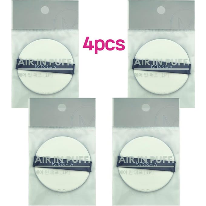 4 stuks_[MISSHA] Lucht in Puff 4pcs gray