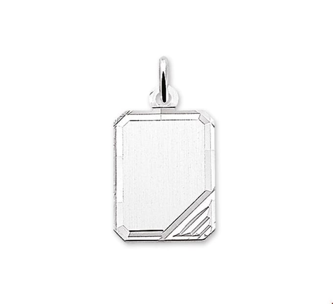 graveerhanger gediamanteerd zilver gerhodineerd 1304638