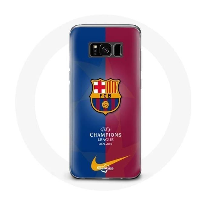 Coque pour Samsung Galaxy S8 plus FC Barcelone Logo Équipe de football