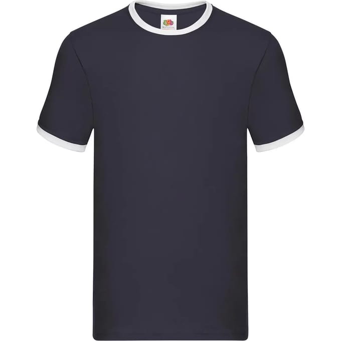T-shirt Fruit of the Loom Ringer