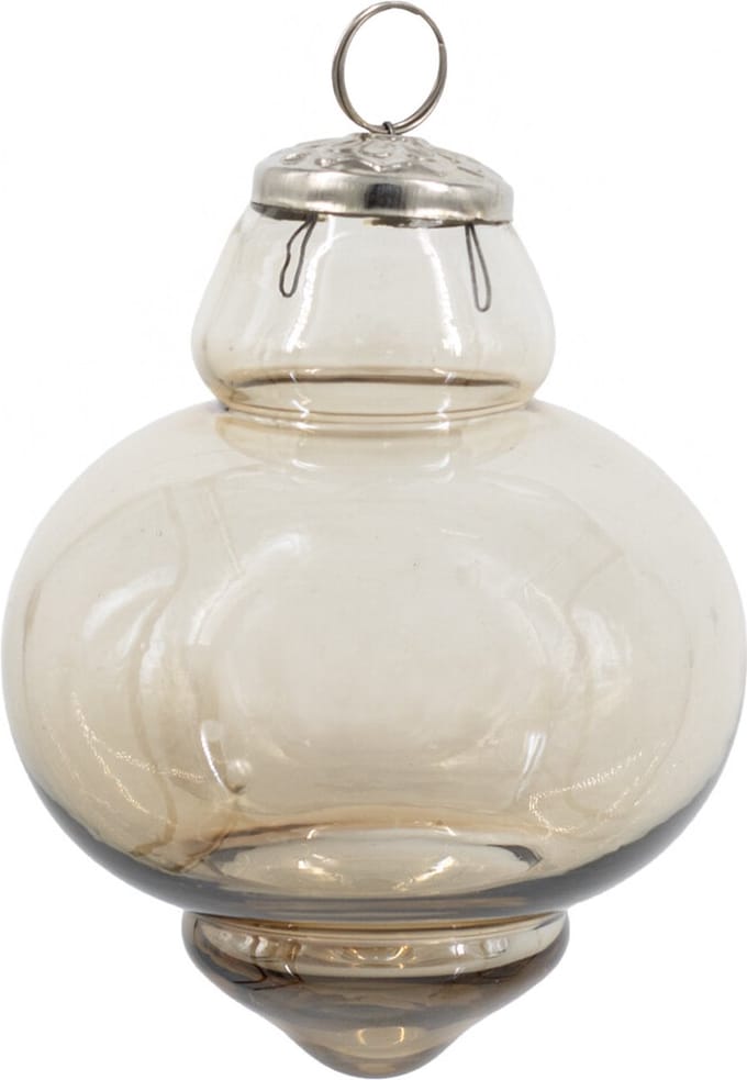 HomeBound by KY | Glazen kerstbal brons | kerstbal
