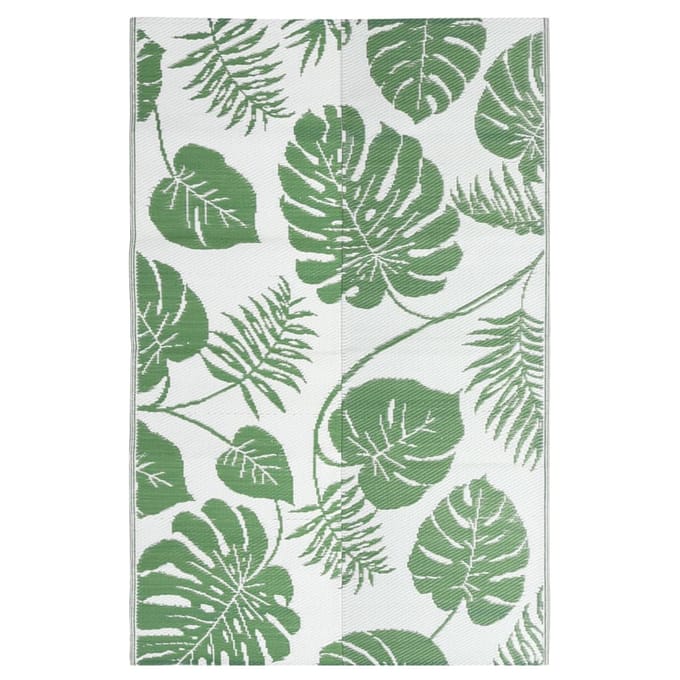 vidaXL - Buitenkleed - ARAKIL - 190x290 - cm - polypropeen - groen