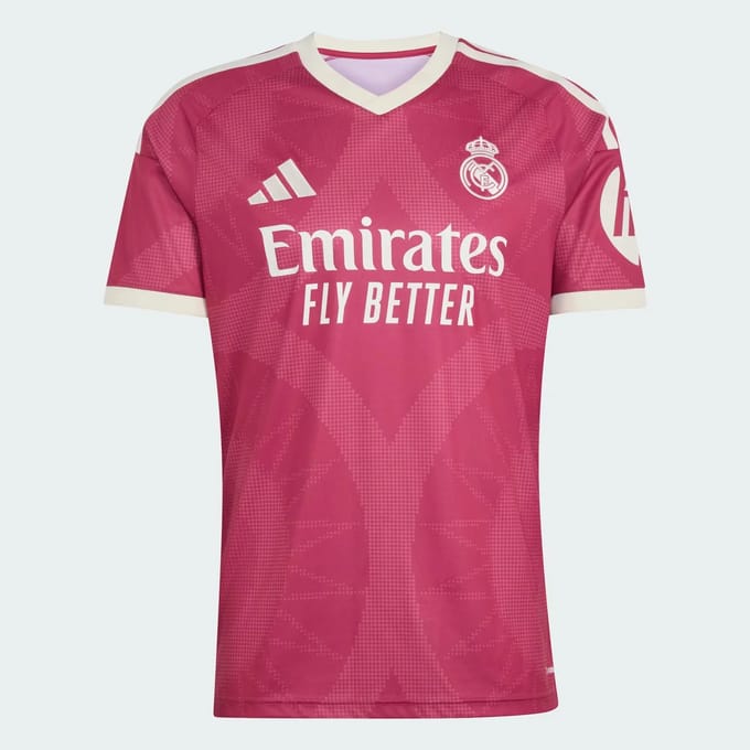 adidas Real Madrid 2026/27 Third Shirt - Roze- Heren, Roze XS