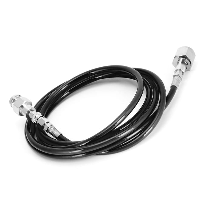 G5/8?14 2.5m Externe Soda Slang Universele CO2 Gasfles Navuladapter Connector KitZwart