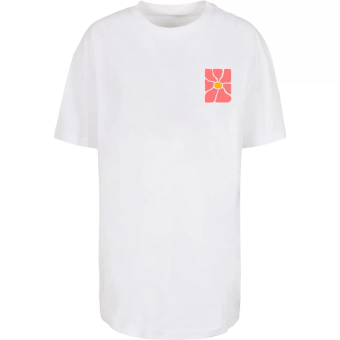Dames-T-shirt Merchcode Flower Art