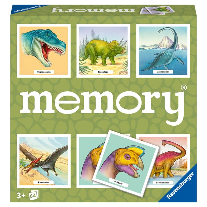 Educatieve spelletjes grand memory® dinosaurussen Ravensburger