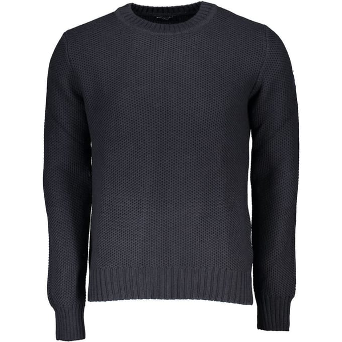 Wafelgebreide Crewneck Trui
