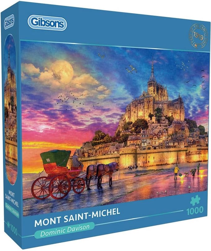 Mont Saint-Michel Puzzel 1000 Stukjes - Hoogwaardig Karton