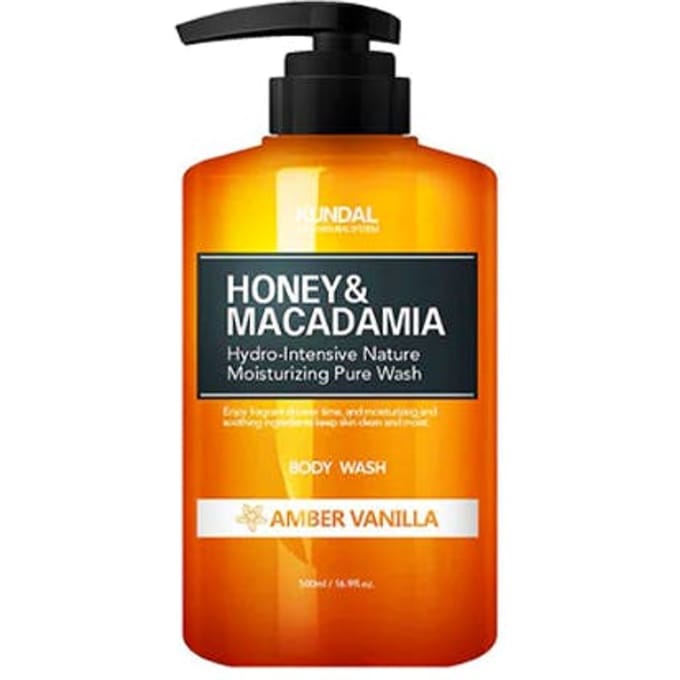 Kundal, Honing & Macadamia, Douchegel, Amber Vanille, 500ml (16,9 fl oz) gray