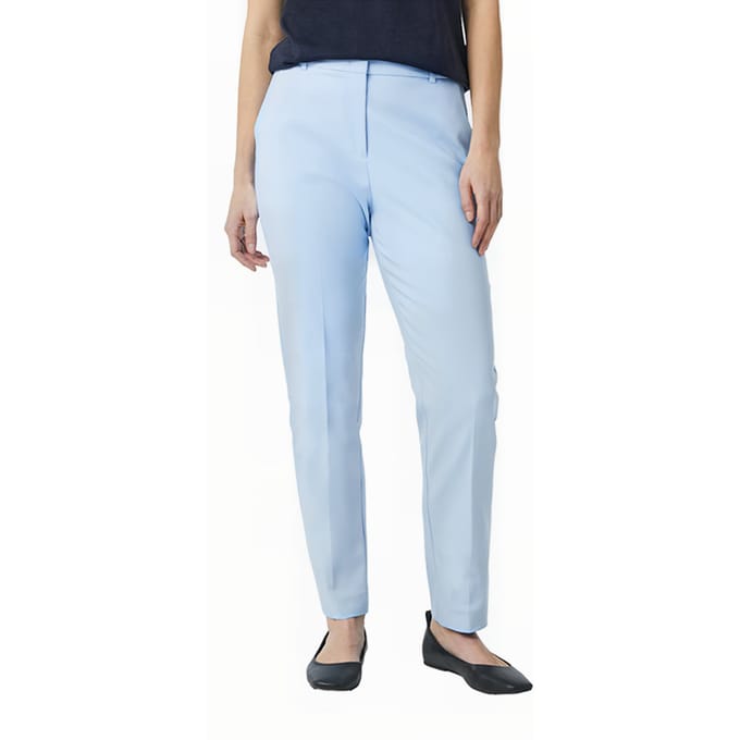 Broek met persplooien