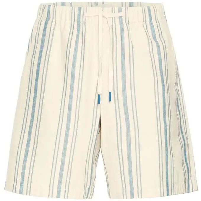 Korte regular fit broek met tunnelkoord, model 'MILES'