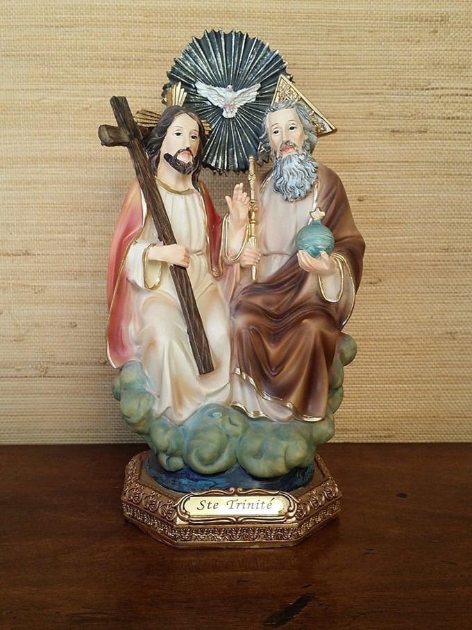 Beeld Drievuldigheid Jezus 22cm