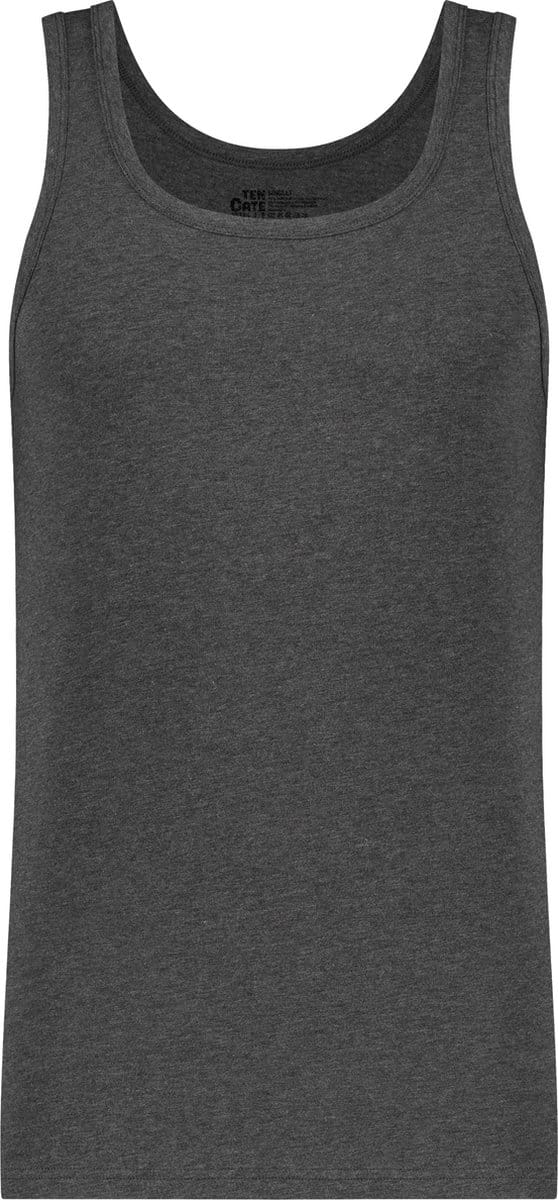 Ten Cate Basics singlet antra melee 2-pack voor Heren | Maat S