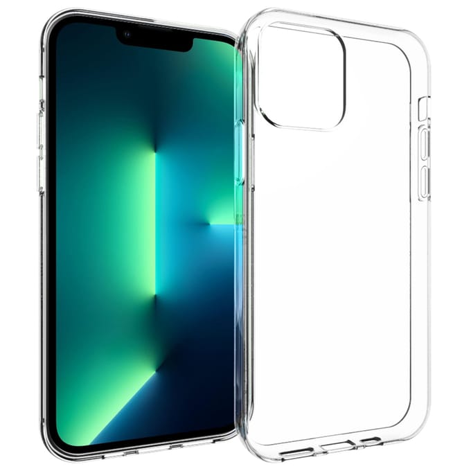 Accezz Hoesje - Geschikt voor Apple iPhone 13 Pro - Clear Backcover - Transparant
