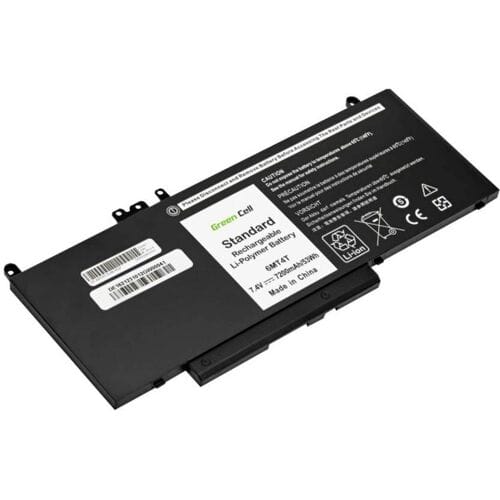 Green Cell GC-DE162 GC-DE162 Laptopaccu 7.6 V 7200 mAh Dell
