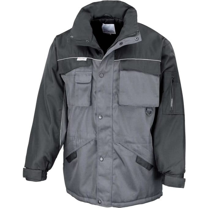 Result Heavy Duty Combo Coat RT72 - grey/black - XXL