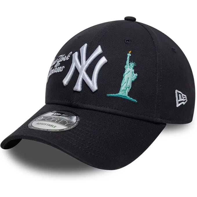 New Era 9fortyâ® New York Yankees City Icon Cap 60856324 - Kleur Blauw - Maat 1SIZE