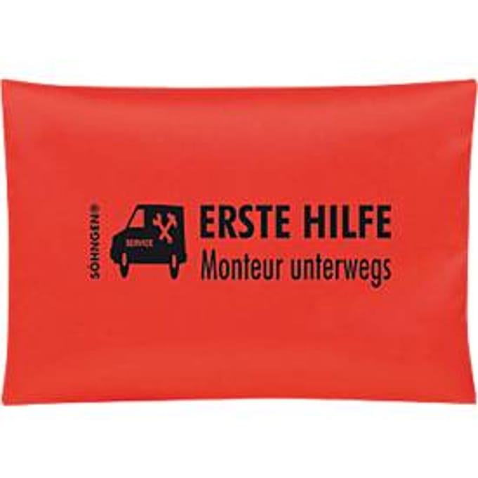 SÖHNGEN® EHBO-kit, Nylon, B210 x H 140 x D 50 mm, monteur