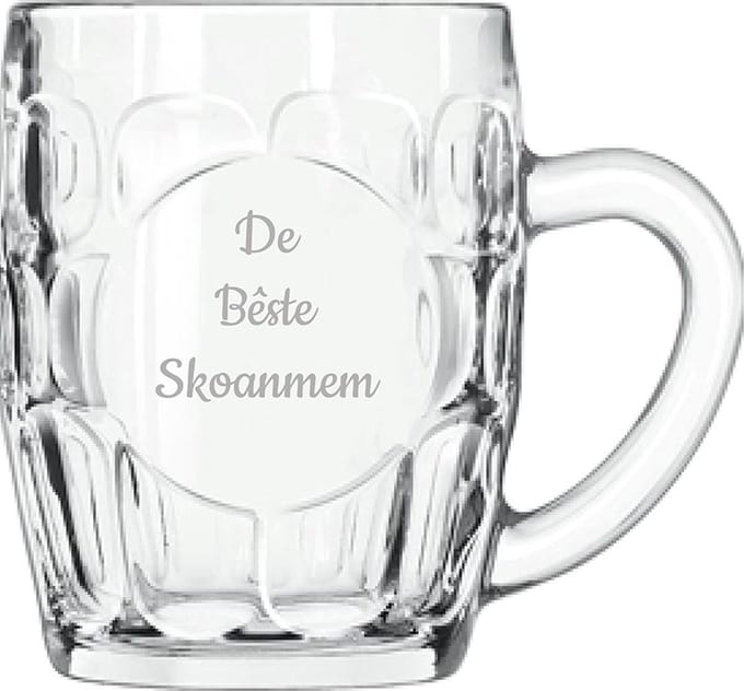 Gegraveerde Bierpul 55cl De Bêste Skoanmem