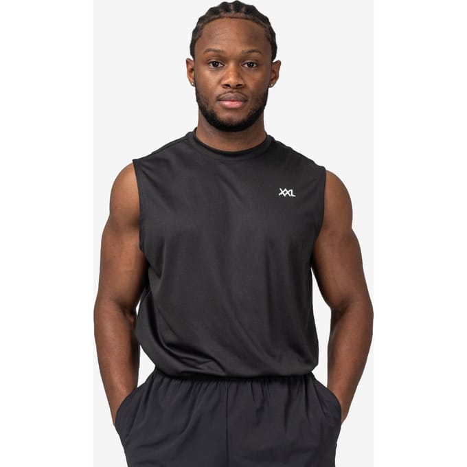 XXL Sportswear Active Tank - Black Zwart S
