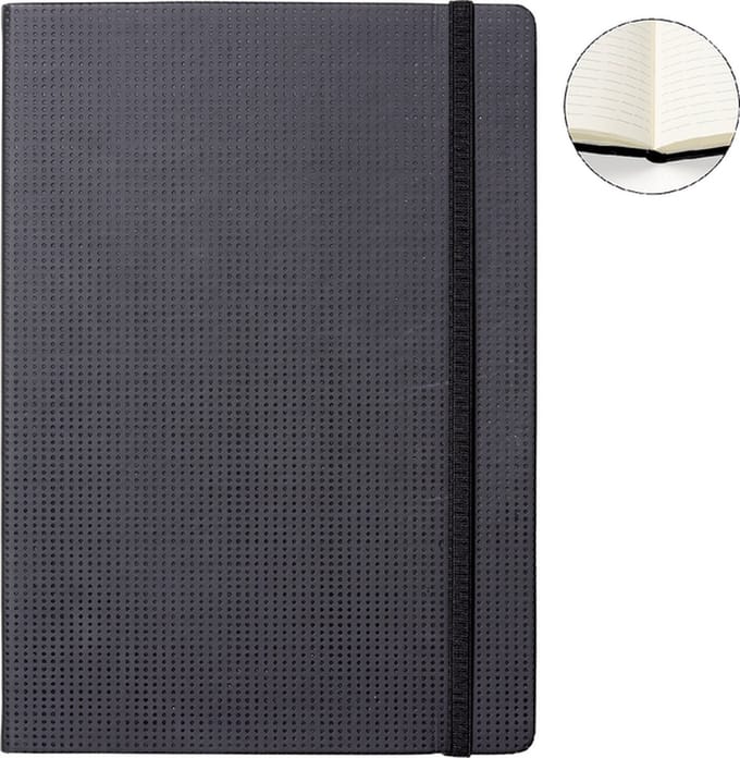 Notitieboek quantore a6 lijn 192blz 80gr motief | 3 stuks