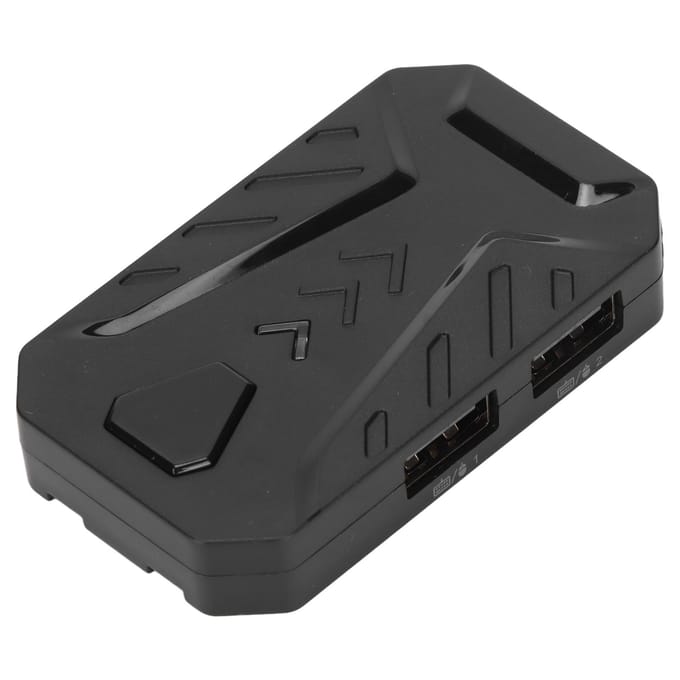 Keyboard Muis Adapter Plug and Play USB Gaming Muis Toetsenbord Converter voor AndroidF Of Mix Lite gray