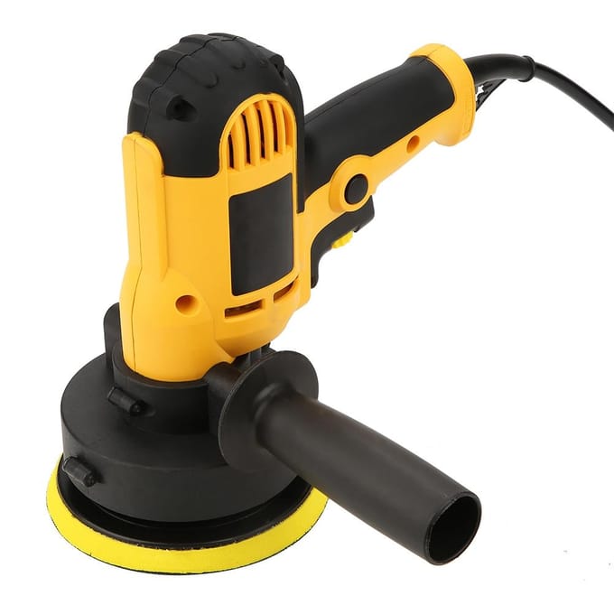 700w Multifunctionele Auto Polijst- en Waxmachine Reparatie Schoonheidstool yellow
