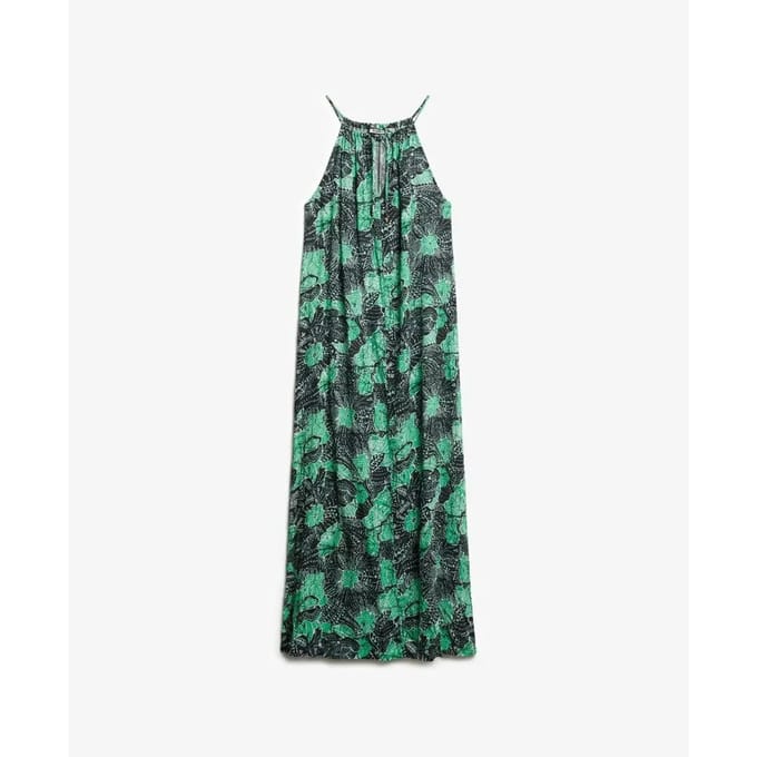Superdry - Beach camimaxi-jurk - Dames - Jurken