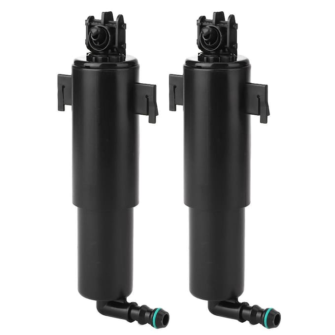 2 stuks Koplamp Koplamp Sproeier Jet Sproeier 61677179311 Geschikt voor 3 Serie E93 black
