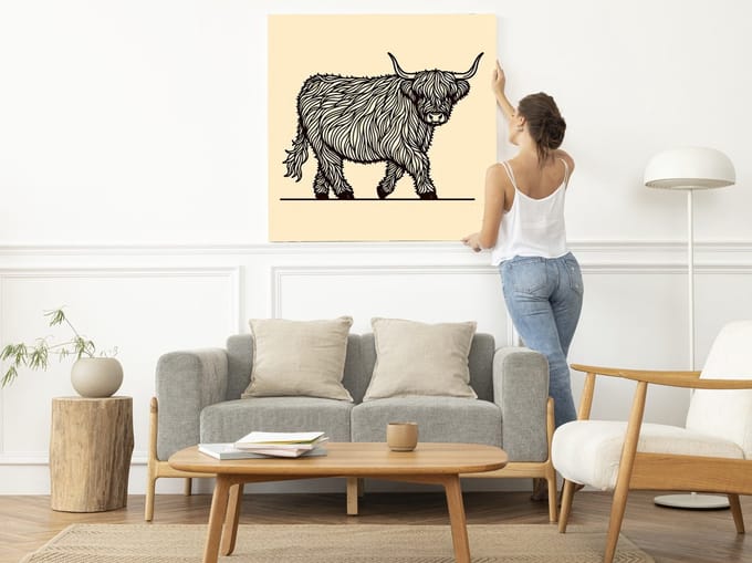 Kunstprint | Wanddecoratie | Canvas | 100 × 100 cm