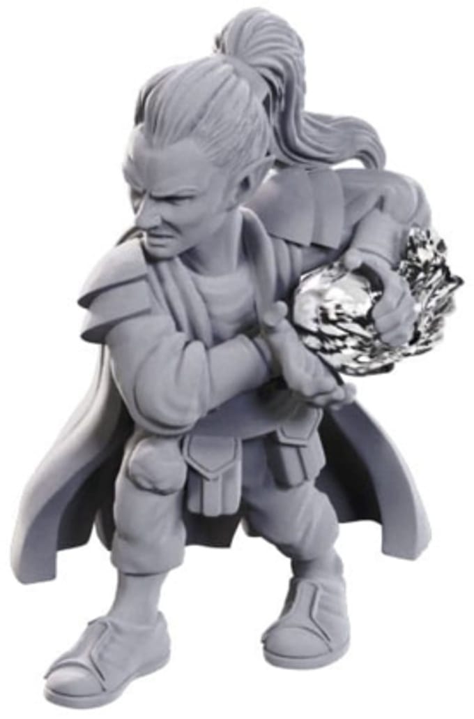 Wizkids D&D Nolzur's Marvelous Miniatures Unpainted Miniatures Pirate Deck Wizard Miniature Gaming & Tabletop