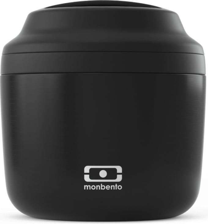 Monbento Element Thermos Lunchbox - 550 ml - Houdt tot 10 uur Warm & Koud - Zwart