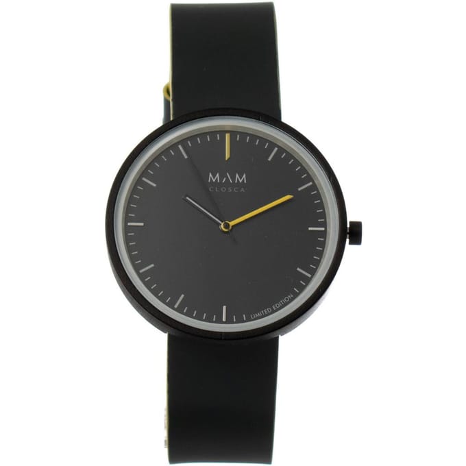 Horloge MAM MAM96. Kwarts, Kleur grijs. Uniseks. black