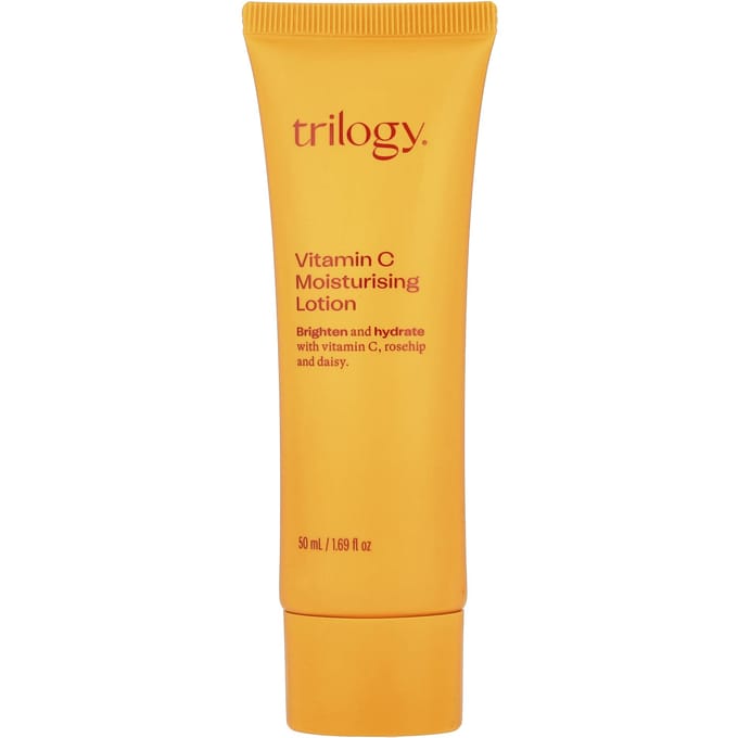 Trilogy, Vitamin C Moisturizing Lotion, 1.69 fl oz (50 ml) orange