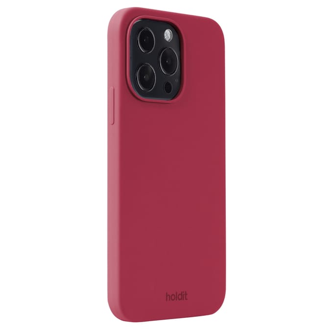 Holdit Silicone Case geschikt voor Apple iPhone 13 Pro - Red Velvet