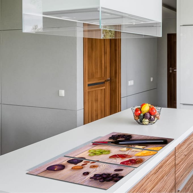 TMK ArtDeko - Snijplank - 3x30x52 cm - Glas - Antislip