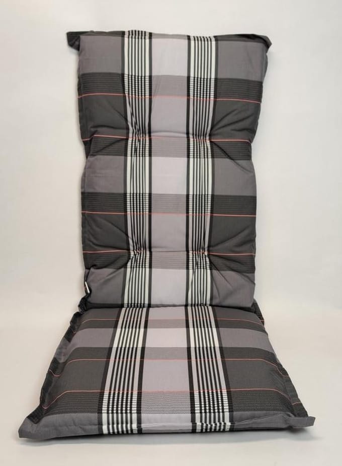 Madison Tuinstoelkussens 50x105 cm Bernhard grey