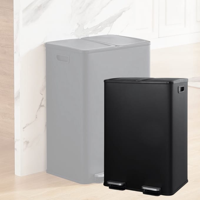 CRLYN® Prullenbak 60L - Afvalbak 60L - Pedaalemmer