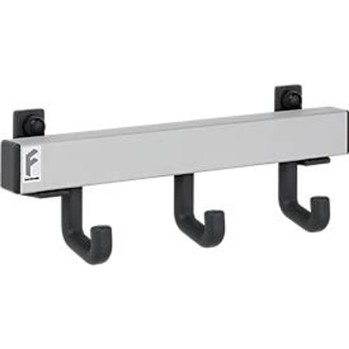Wandprofiel met 3 afzonderlijke haken