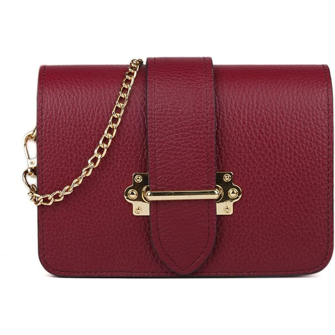 Giulia Monti Schoudertas/Tas voor om de Taille Bordeaux