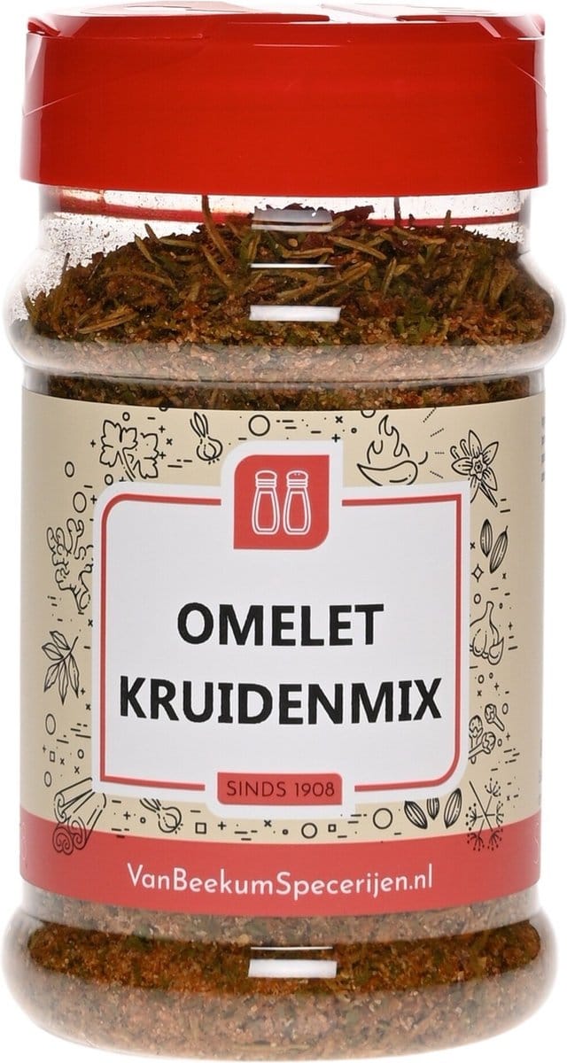 Van Beekum Specerijen - Omelet Kruidenmix - Strooibus 160 Gram