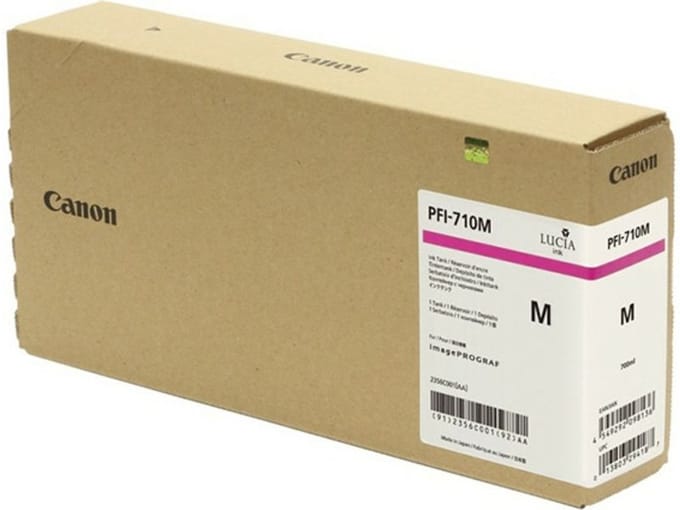 Canon PFI-710M inktcartridge magenta (origineel)