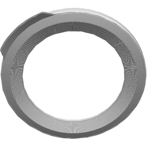 AEG deurkader, voorzijde, zwart, Ruby,Ø490.2mm 140201593062