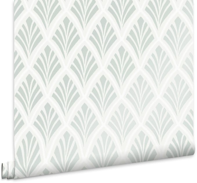 Laura Ashley Florin Behang - Klassiek - 10mx52cm - Groen