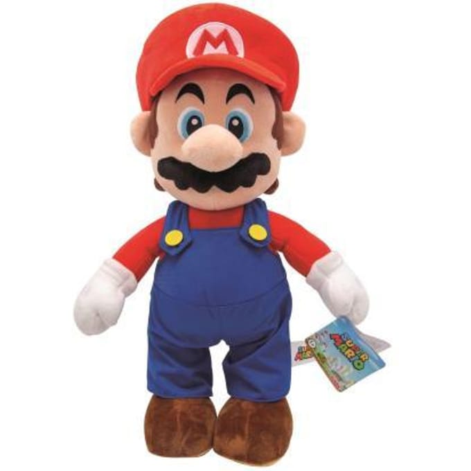 Super Mario Bros Mario - Mario pluche 50cm Bekende knuffels