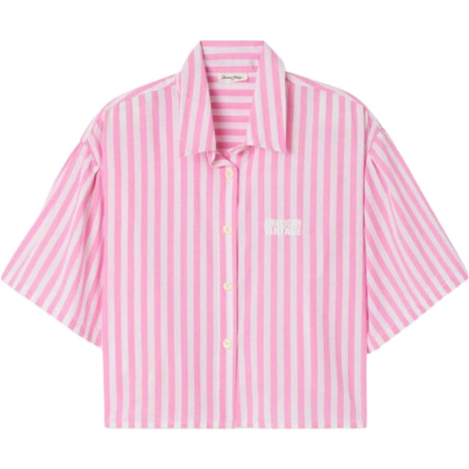 American Vintage Vextown Blouses Roze Vex06ae26