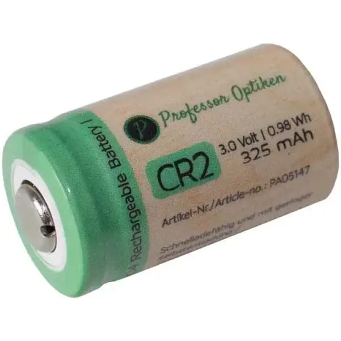 Batterij Professor Optiken CR2 Accu Li-Io