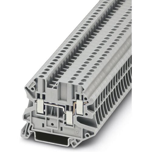 Phoenix Contact 3044513 Doorgangsserieklem 5.2 mm Schroeven Grijs 50 stuk(s) Piece